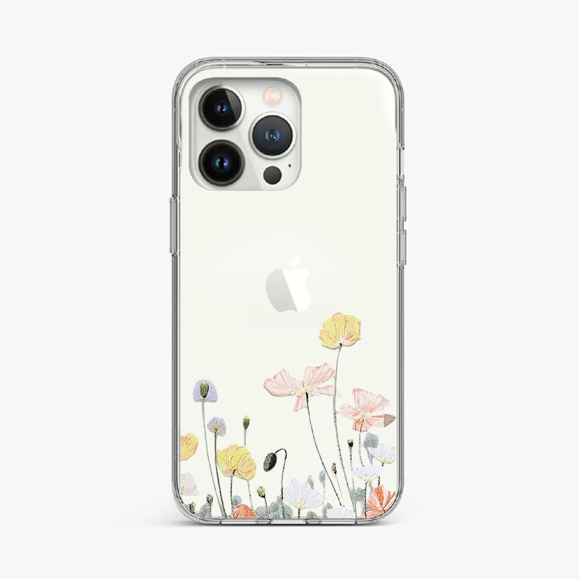 Garden Of Poppies Clear Case