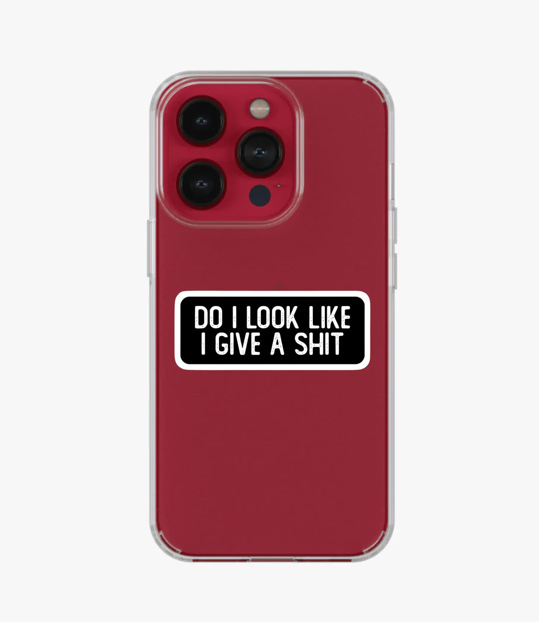 Give A Shit Clear Case