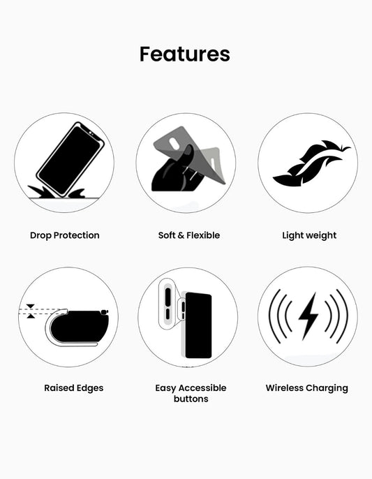 Lovely Daisy Clear Case