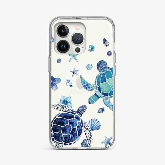 Blue Ocean Life Clear Case