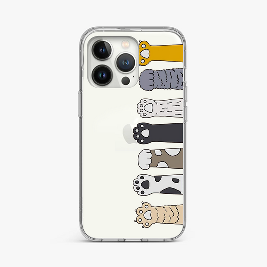 Kitty Paw Clear Case