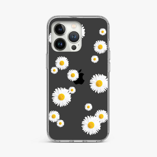 Chic Daisy Field Clear Case