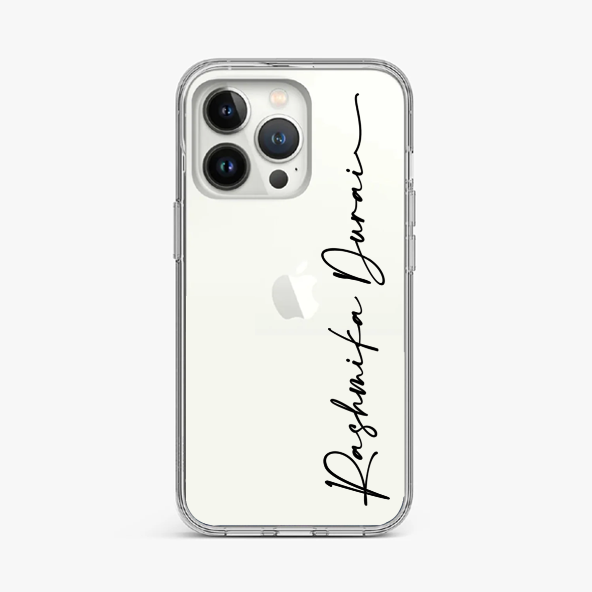 Personalized Signature Name Clear Case