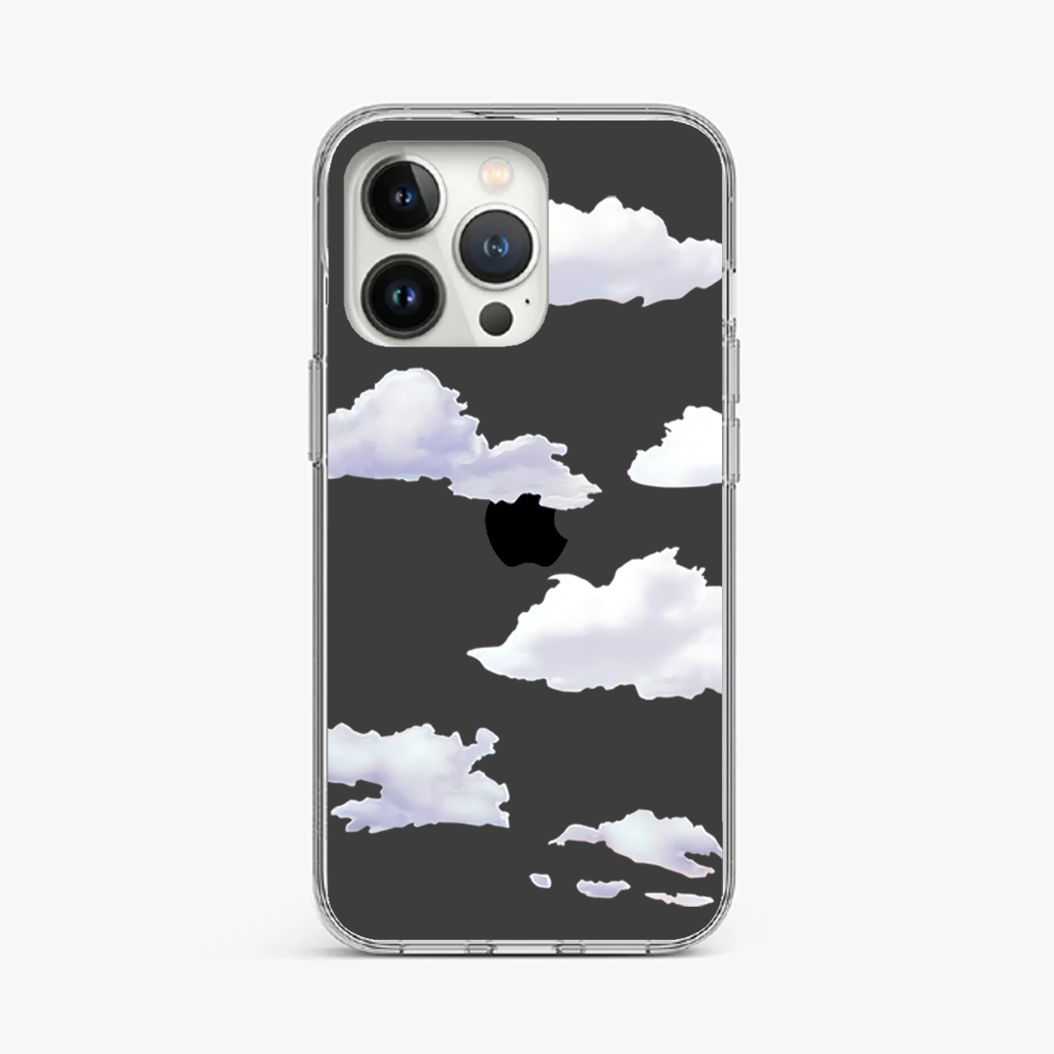 Minimalist Cloudy Sky Clear Case