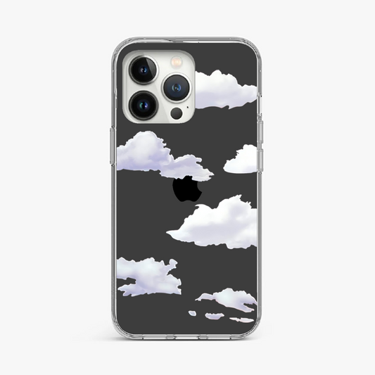 Minimalist Cloudy Sky Clear Case