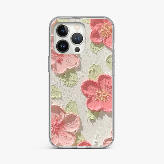 Embossed Garden Flower Phone Case