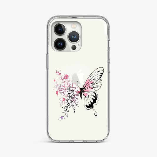 Aesthetic Butterfly Clear Case