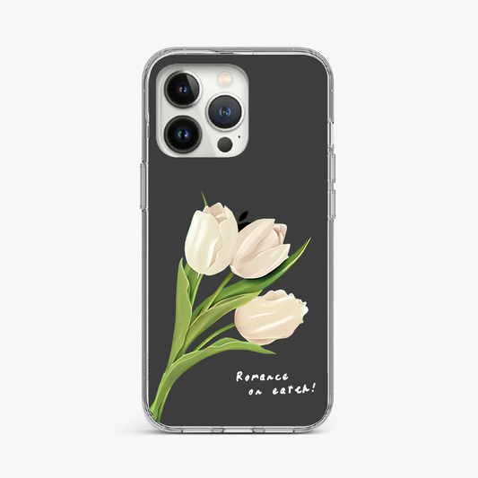 Minimalist Tulips Clear Case