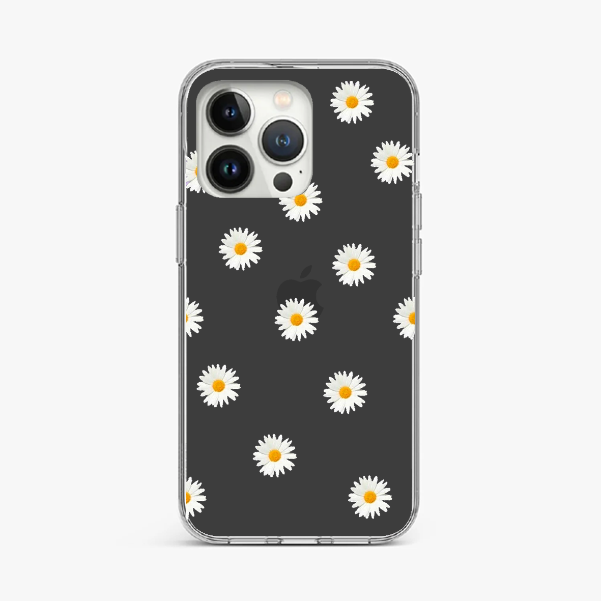 Daisy Floral Clear Case