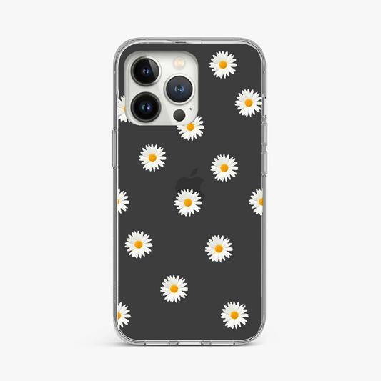 Daisy Floral Clear Case