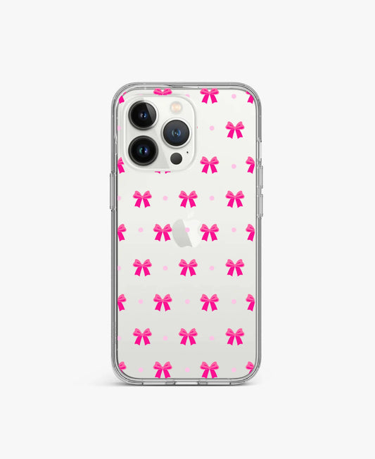 Ribbon Pookie Y2K Clear Case