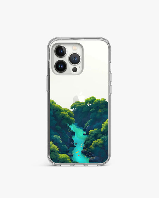 Amazon Nature Inspired Clear Case