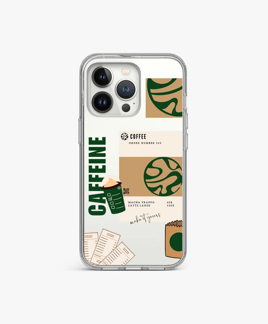 Starbucks Caffeine Coffee Clear Case