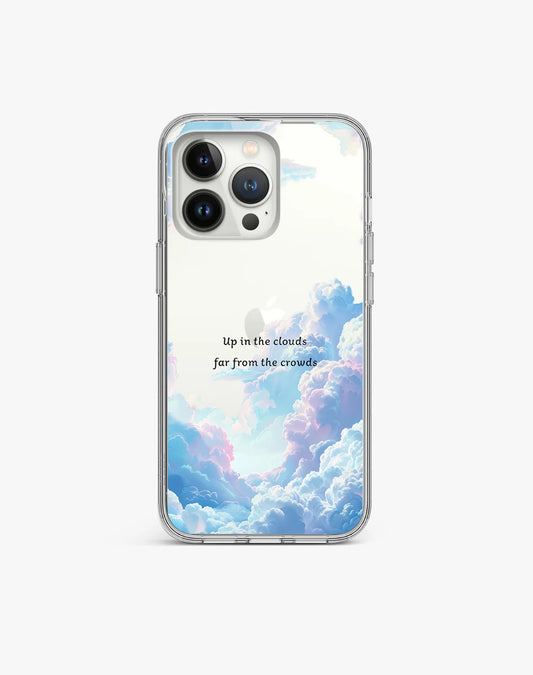 Up In Clouds Clear Case
