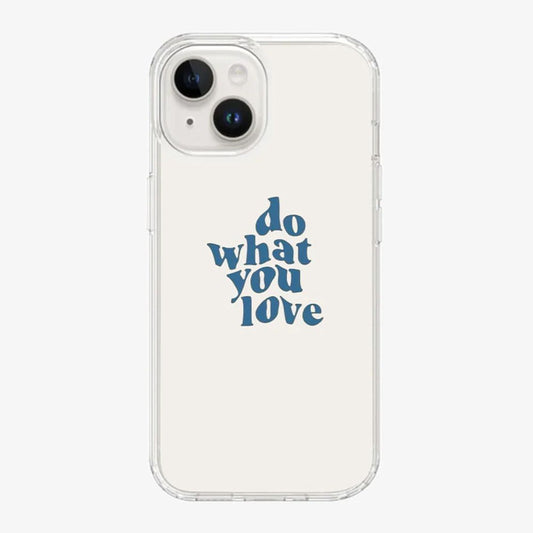 Inspirational Quote Clear Case