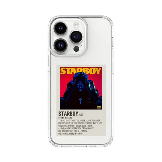The Weeknd "Starboy" Album Poster Clear Case